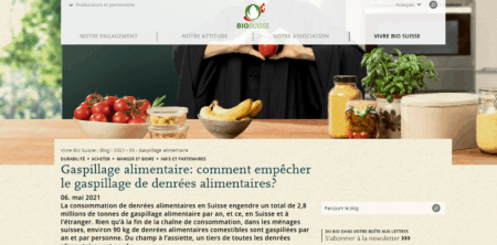 gaspillage alimentaire